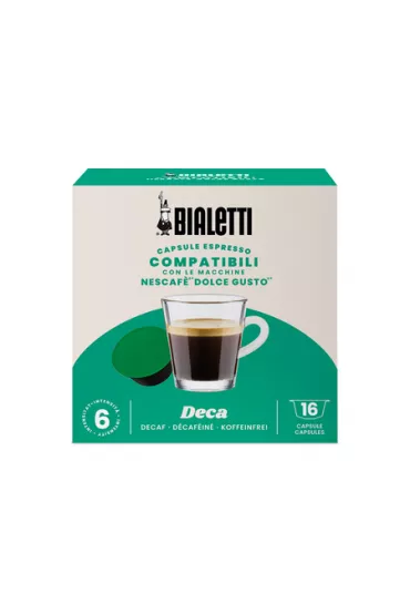 Bialetti Kawa w kapsu�kach bezkofeinowa Dolce Gusto Decaf 16 szt.