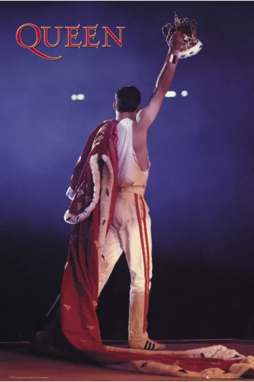 Queen Crown - Freddie Mercury - plakat 61x91,5 cm
