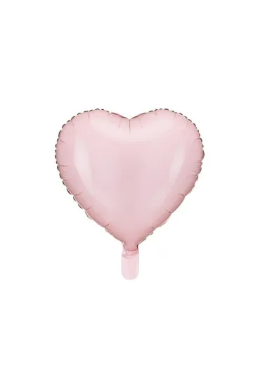 PartyDeco Balon foliowy serce jasny r�owy 45cm