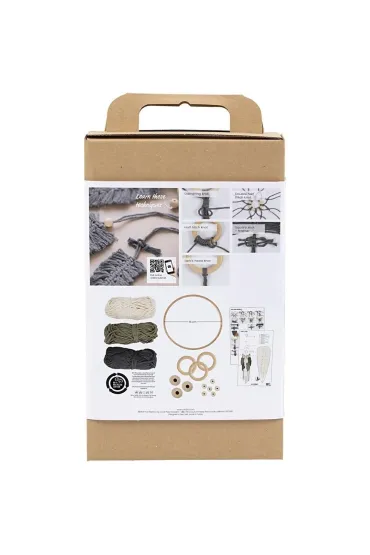Creativ Company Zestaw do makramy �apacz Sn�w