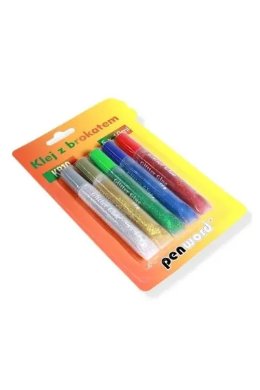 Polsirhurt Klej z brokatem 5x10ml