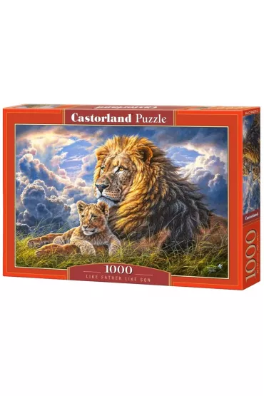 Puzzle 1000 el. Jaki ojciec taki syn Castorland