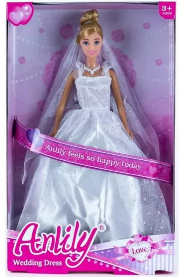 Lalka Anlili w sukni �lubnej 30cm Icom Polska