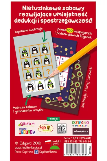 Kapitalne �amig��wki (7-8 lat). Kapitan Nauka - Magdalena Trepczy�ska