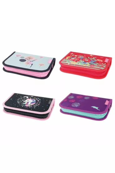 Herlitz Pi�rnik 1 zamek 1 klapka Girls 50038343