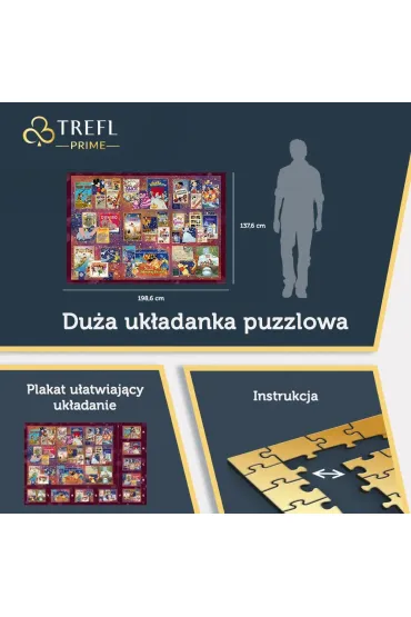 Puzzle 13500 el. UFT Prime Disney Trefl