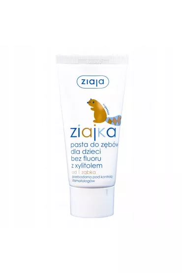 Ziaja Ziajka pasta do z�b�w dla dzieci bez fluoru z xylitolem 50 ml