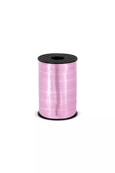 PartyDeco Wst��ka plastikowa r�owa 5 mmx225m
