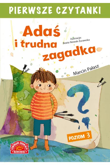 Pierwsze czytanki. Ada� i trudna zagadka - Marcin Pa�asz
