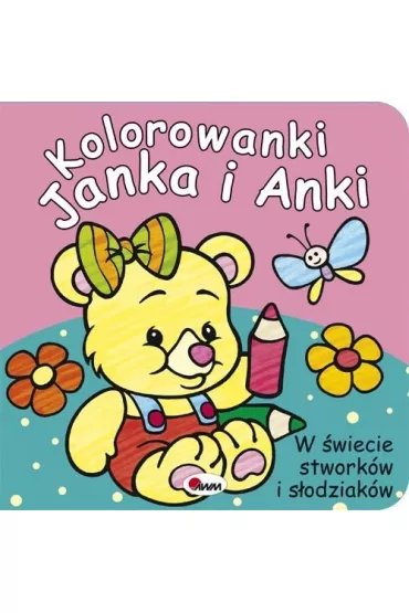 Kolorowanki Janka i Anki. W �wiecie stwork�w i s�odziak�w