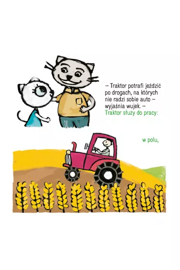 Kicia Kocia na traktorze - Anita G�owi�ska