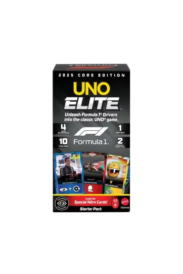 UNO Elite Formu�a 1 Edycja podstawowa Starter Pack Mattel