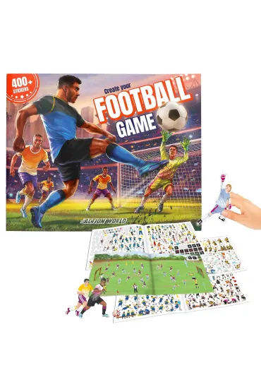 Zestaw z naklejkami Football 14207A