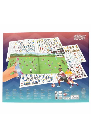 Zestaw z naklejkami Football 14207A