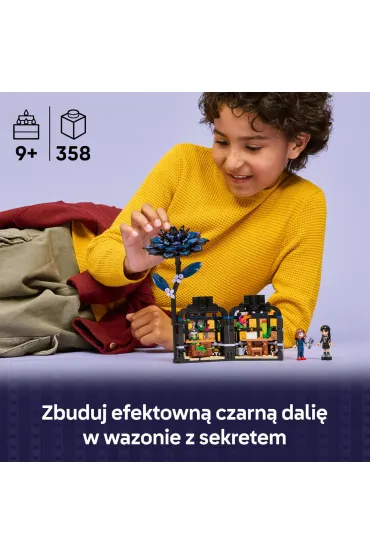 LEGO Wednesday Kwiat czarnej dalii 76784