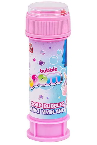 Astra Fun, Ba�ki mydlane Bubble Boom - Jednoro�ec, 60 ml