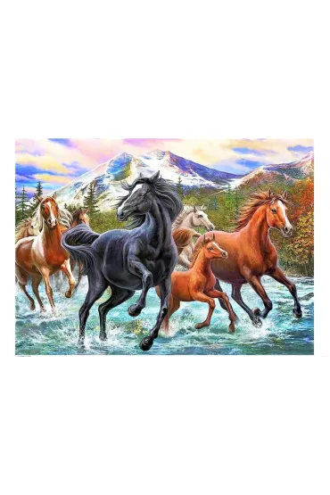 Norimpex Diamentowa mozaika - Konie w g�rach 40x30cm
