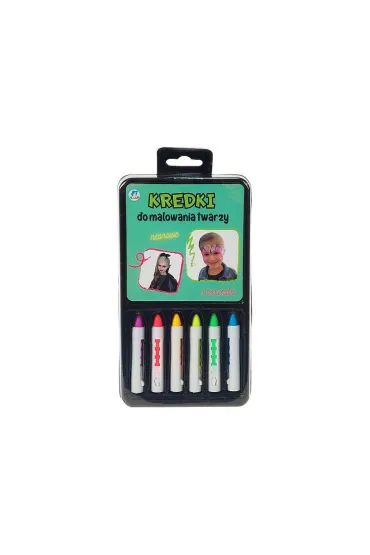 Adar Kredki do malowania twarzy 6 kolor�w