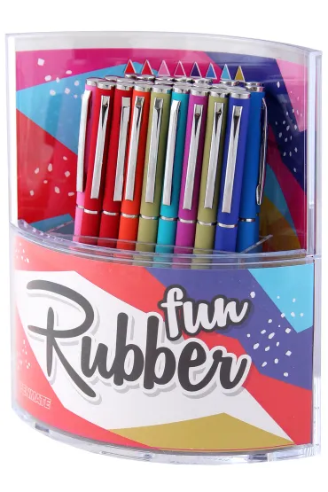 Penmate D�ugopis metalowy Fun Rubber 25 szt.