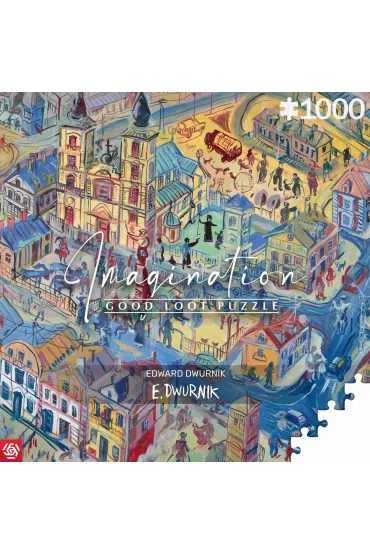 Puzzle 1000 el. Imagination: Edward Dwurnik Radzymin Good Loot