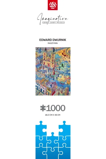Puzzle 1000 el. Imagination: Edward Dwurnik Radzymin Good Loot