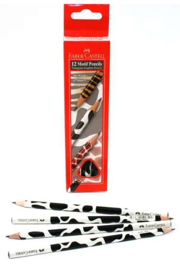 Faber-Castell O��wek tr�jk�tny Motyw - krowa