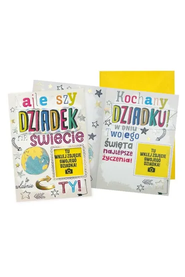 Kukartka Karnet B6 Dziadek