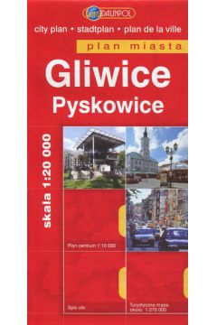 Plan Miasta DAUNPOL. Gliwice br