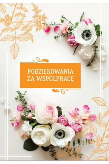 Trend Karnet Podzi�kowania za wsp�prac�