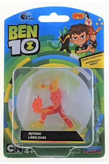 Ben 10: Mini figurka do kolekcjonowania blister Inferno Langlovag
