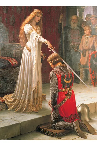 Puzzle 1000 el. The Accolade by Edmund Blair Leighton Eurographics