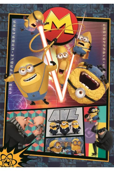 Puzzle 1000 el. Compact Despicable Me 4 Clementoni