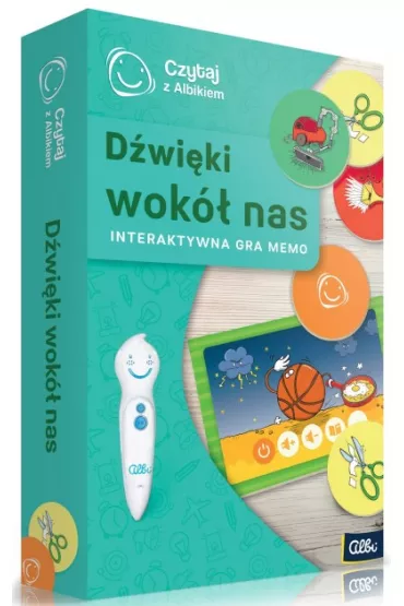 Czytaj z Albikiem. D�wi�ki wok� nas. Interaktywna gra memo
