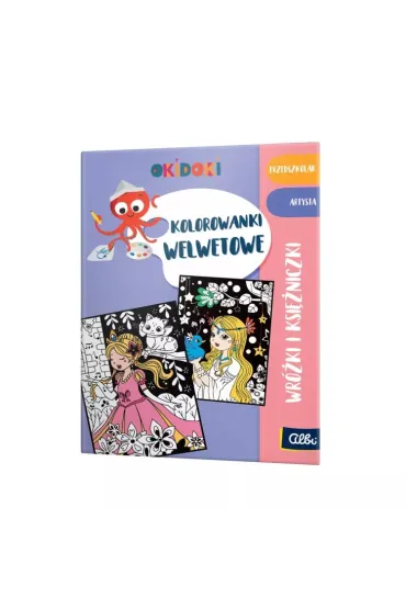 Kolorowanka welurowa. Wr�ki i ksi�niczki OKIDOKI