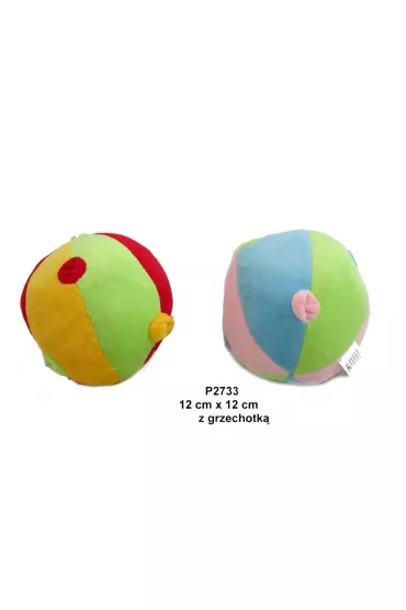 Pi�ka grzechotka 12cm MIX Sun-Day