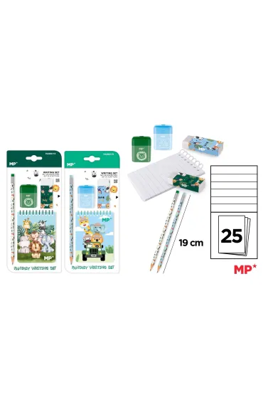 Mp Main Paper Zestaw do pisania safari - 4 elementy MP PA980-13