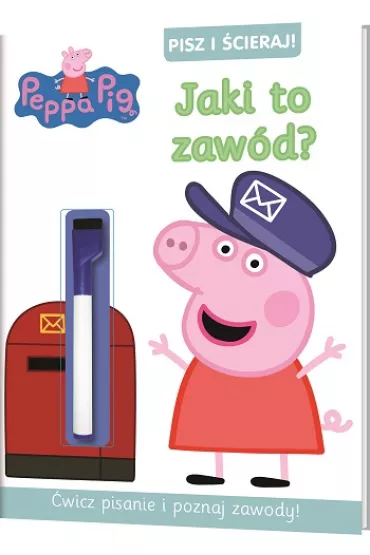 Jaki to zaw�d �winka Peppa pisz i �cieraj