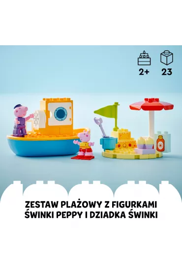 LEGO DUPLO Peppa i rejs odzi 10432