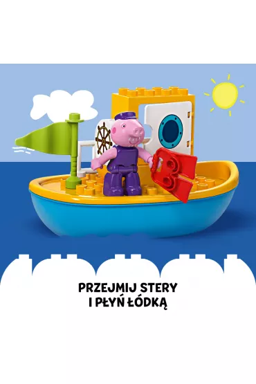 LEGO DUPLO Peppa i rejs odzi 10432
