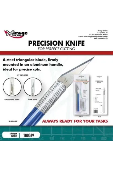 No�yk modelarski Precision Knife 5 szt