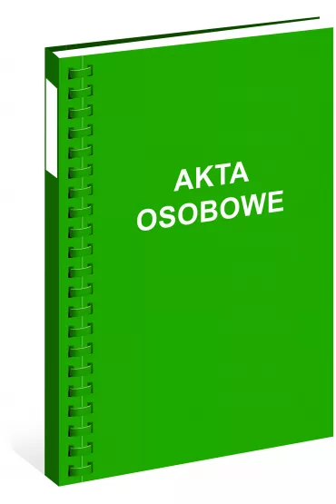 Interdruk Teczka akt osobowych bigowana