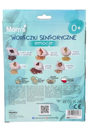 Woreczki sensoryczne Emocje Hencz Toys