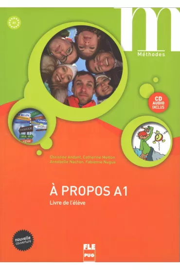 A propos A1 podr�cznik + CD - Annabelle Nachon, Catherine Metton, Christine Andant, Fabienne Nugue
