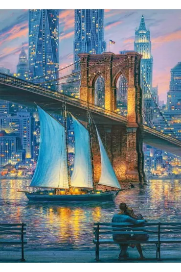 Puzzle 1000 el. Dream for Two in New York CherryPazzi