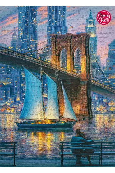 Puzzle 1000 el. Dream for Two in New York CherryPazzi