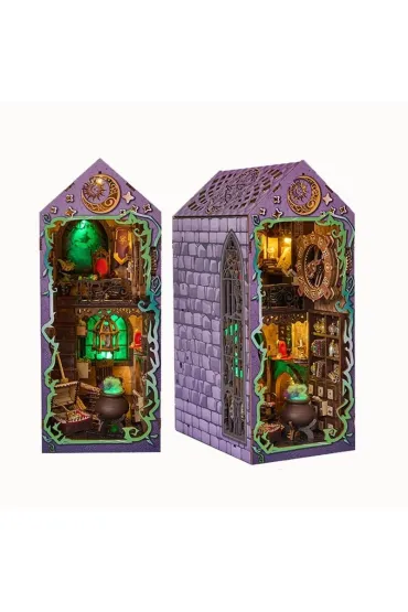 Puzzle 3D Chata mistycznego czarodzieja Knowme