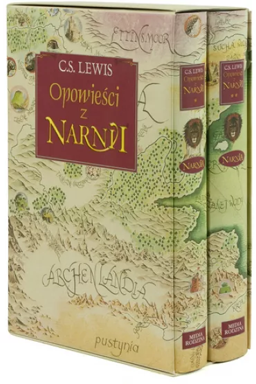 Opowie�ci z Narnii. Tom 1-2: Lew, Czarownica i stara szafa, Ksi��� Kaspian - Clive Staples Lewis