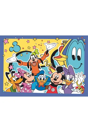 Puzzle 2x20 el. SuperColor. Mickey Clementoni