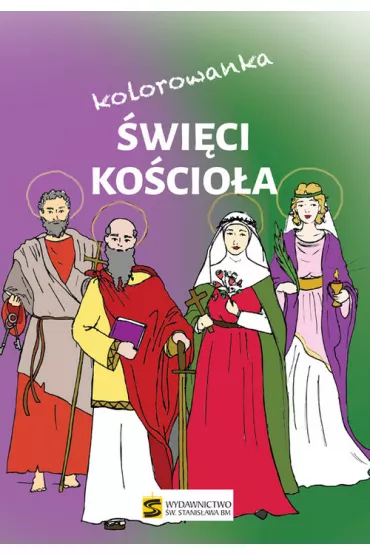 Kolorowanka - �wi�ci ko�cio�a - Monika Szybiak