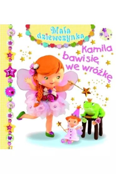 Ma�a dziewczynka. Kamila bawi si� we wr�k�